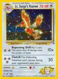 Lt. Surge's Fearow (7) [Gym Heroes]
