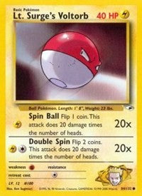 Lt. Surge's Voltorb (84) [Gym Heroes]