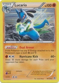 Lucario (78) [Plasma Storm]