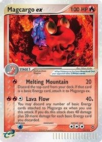 Magcargo ex (95) [Dragon]