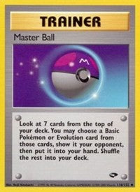 Master Ball (116) [Gym Challenge]