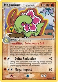 Meganium (Delta Species) (4) [Dragon Frontiers]