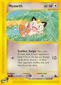 Meowth (78) [Skyridge]