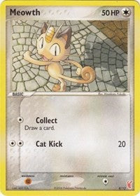Meowth (4) [EX Trainer Kit 2: Plusle & Minun]