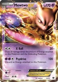 Mewtwo EX (54) [Next Destinies]