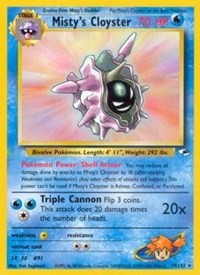 Misty's Cloyster (29) [Gym Heroes]