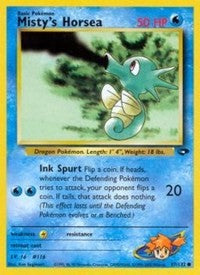 Misty's Horsea (87) [Gym Challenge]