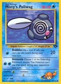 Misty's Poliwag (89) [Gym Challenge]