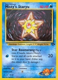 Misty's Staryu (92) [Gym Challenge]