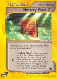 Mystery Plate Delta (136) [Skyridge]
