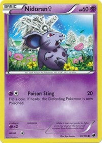Nidoran F (40) [Plasma Freeze]