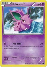 Nidoran M (43) [Plasma Freeze]