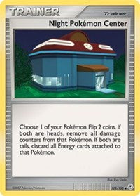 Night Pokemon Center (108) [Diamond and Pearl]