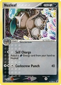 Nuzleaf (39) [Crystal Guardians]