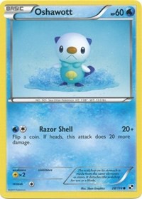 Oshawott (28) [Black and White]