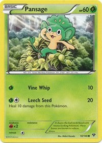 Pansage (10) [XY Base Set]