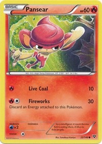 Pansear (22) [XY Base Set]