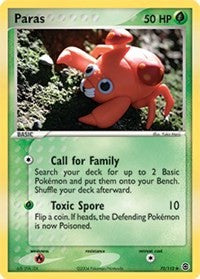 Paras (72) [FireRed & LeafGreen]