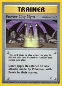 Pewter City Gym (115) [Gym Heroes]