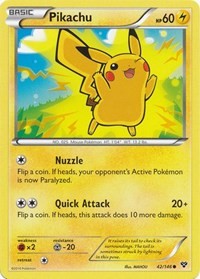 Pikachu (42) [XY Base Set]