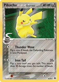 Pikachu (Delta Species) (93) [Legend Maker]