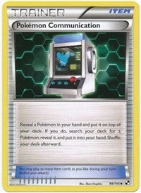 Pokemon Communication (99) [Black and White]