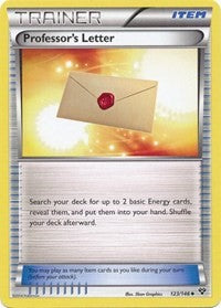 Professor's Letter (123) [XY Base Set]