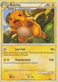 Raichu (#19 Non-Holo) (19) [HGSS Trainer Kit: Gyarados & Raichu]