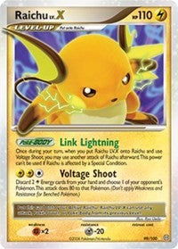 Raichu Lv.X (99) [Stormfront]