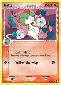 Ralts (Delta Species) (61) [Dragon Frontiers]