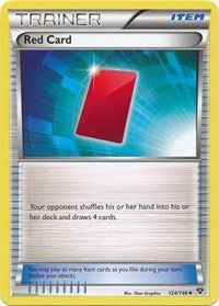 Red Card (124) [XY Base Set]