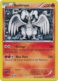 Reshiram (28) [Legendary Treasures]