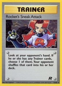 Rocket's Sneak Attack (72) (72) [Team Rocket]