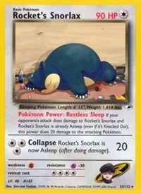 Rocket's Snorlax (33) [Gym Heroes]