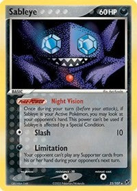 Sableye (23) [Deoxys]