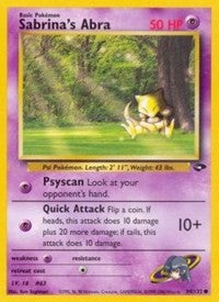 Sabrina's Abra (94) (94) [Gym Challenge]