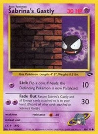 Sabrina's Gastly (96) (96) [Gym Challenge]