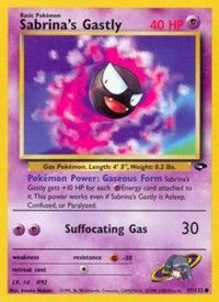 Sabrina's Gastly (97) (97) [Gym Challenge]