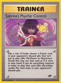Sabrina's Psychic Control (121) [Gym Challenge]