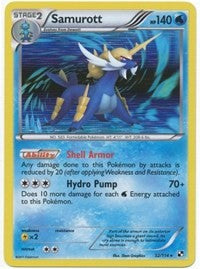 Samurott (32) [Black and White]