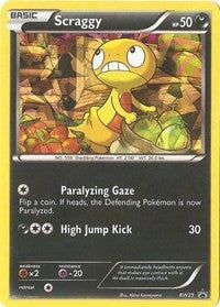 Scraggy (Cosmos Holo) (BW25) [Black and White Promos]