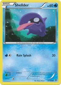 Shellder (31) [XY Base Set]