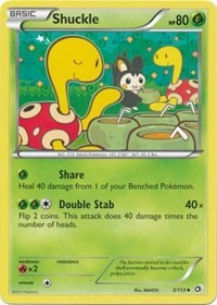 Shuckle (3) [Legendary Treasures]