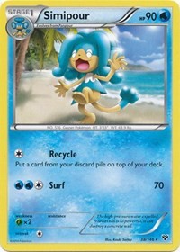 Simipour (38) [XY Base Set]