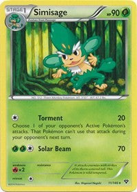 Simisage (11) [XY Base Set]