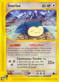 Snorlax (100) [Skyridge]