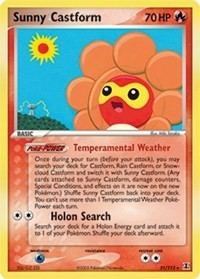 Sunny Castform (31) [Delta Species]