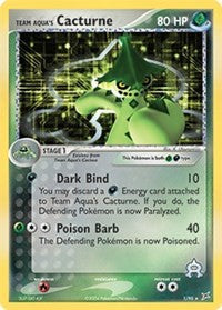 Team Aqua's Cacturne (1) [Team Magma vs Team Aqua]