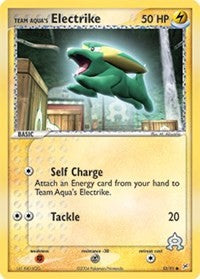Team Aqua's Electrike (53) (53) [Team Magma vs Team Aqua]