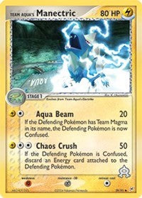 Team Aqua's Manectric (29) (29) [Team Magma vs Team Aqua]